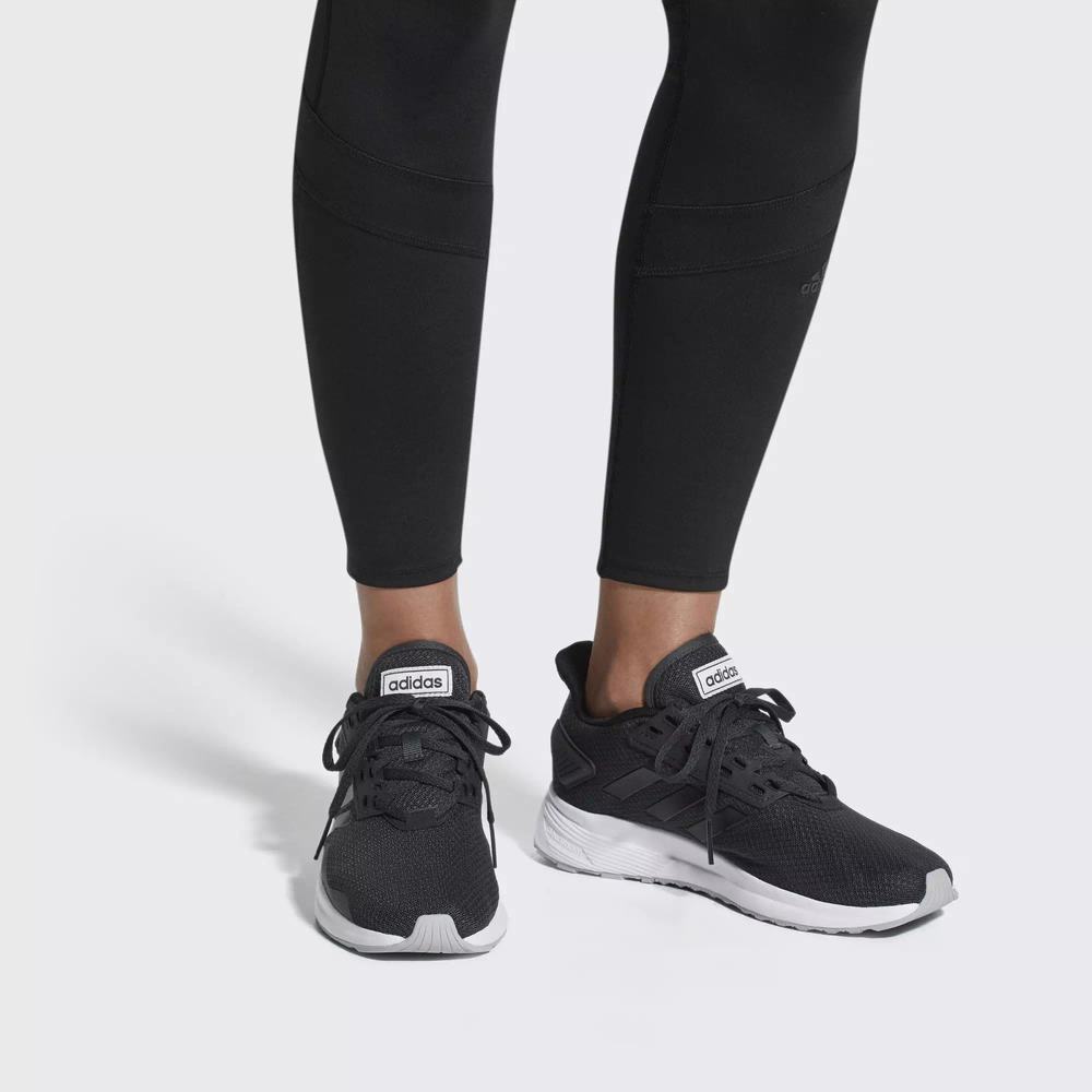 Adidas Duramo 9 Tenis Para Correr Grises Para Mujer (MX-90062)